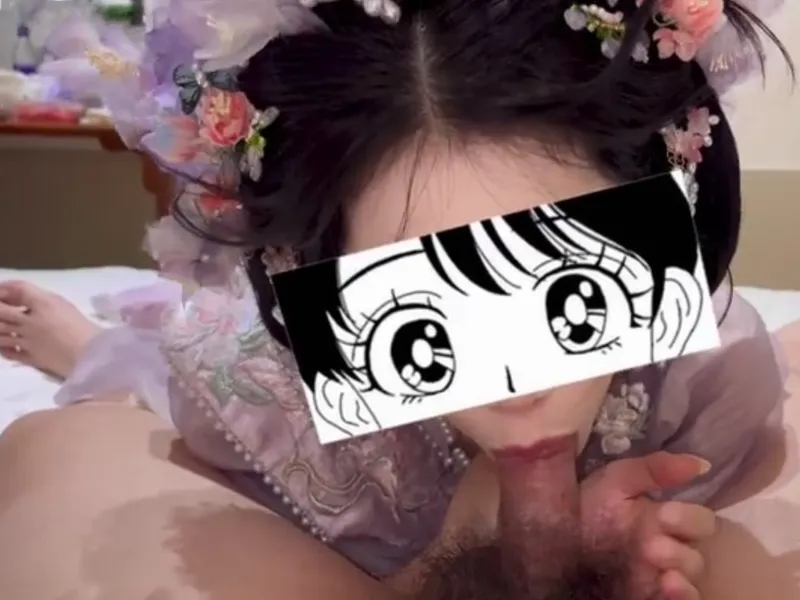 Gái xinh trong bộ đồ cô con gái mút của quý cực đã